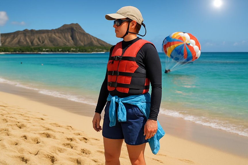 light quick dry beachwear and shoes