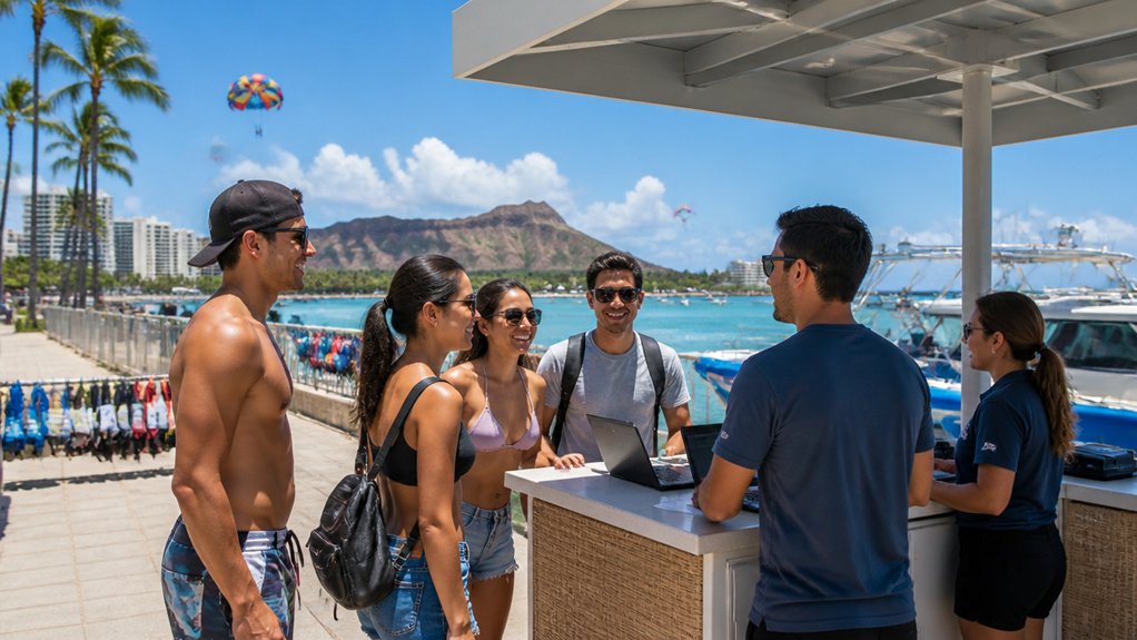 best waikiki parasailing easy check in