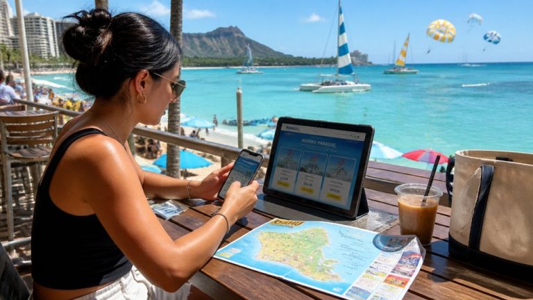 compare waikiki parasailing options