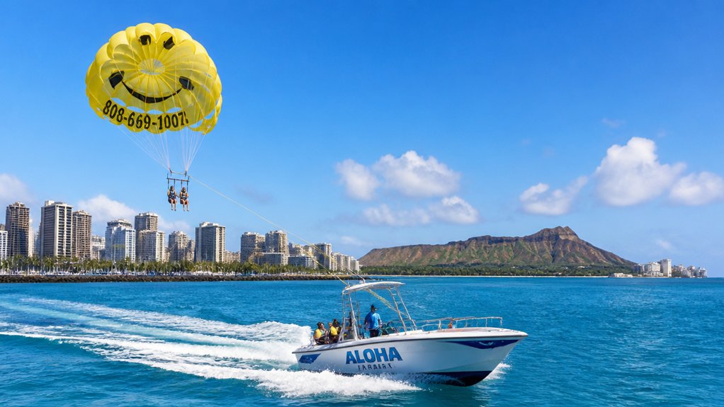 easy waikiki parasailing access