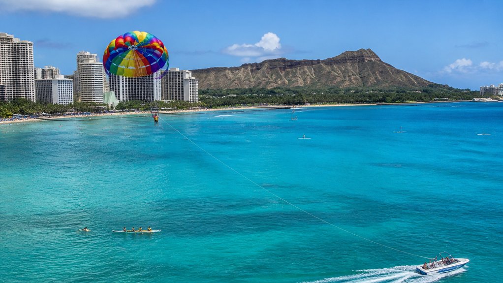 morning calm waikiki parasailing