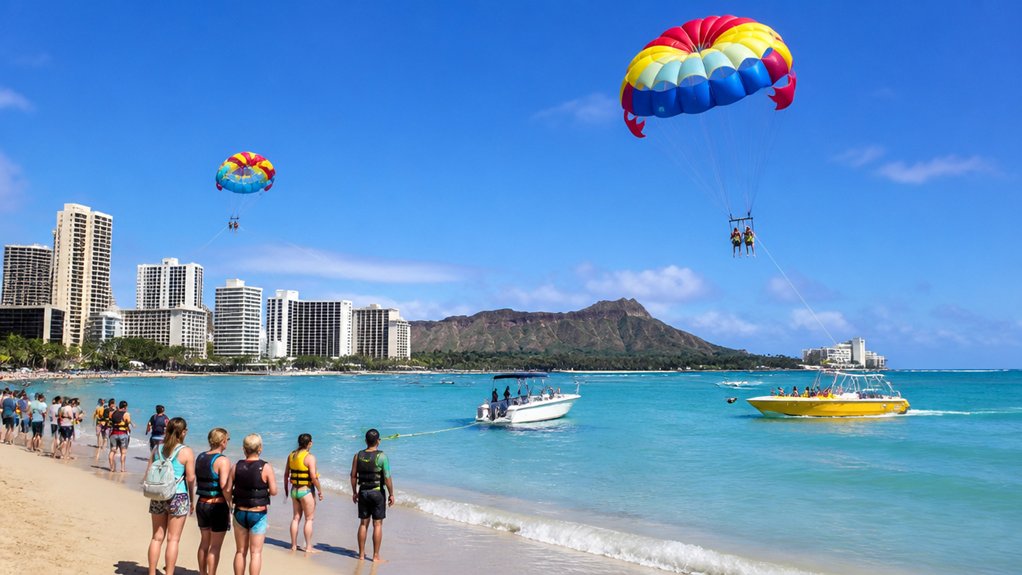 need reservation waikiki parasailing