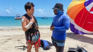 parasailing after recent injury