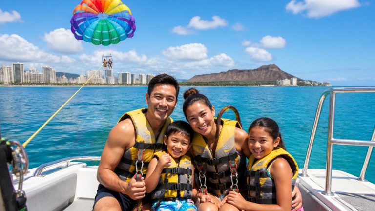 waikiki family parasailing adventures