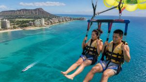 waikiki parasailing fear of heights