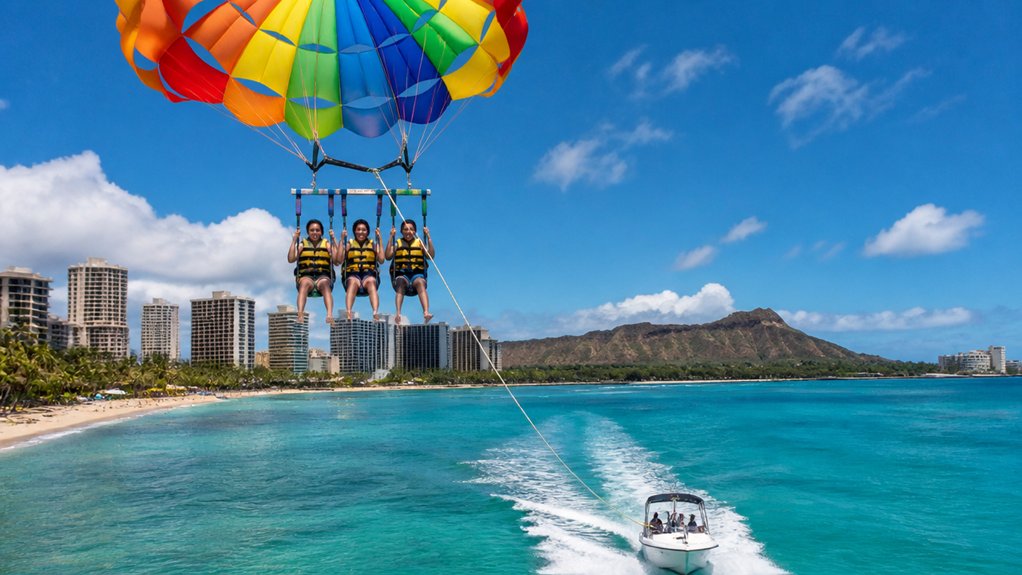 x treme 1 200 foot waikiki parasail